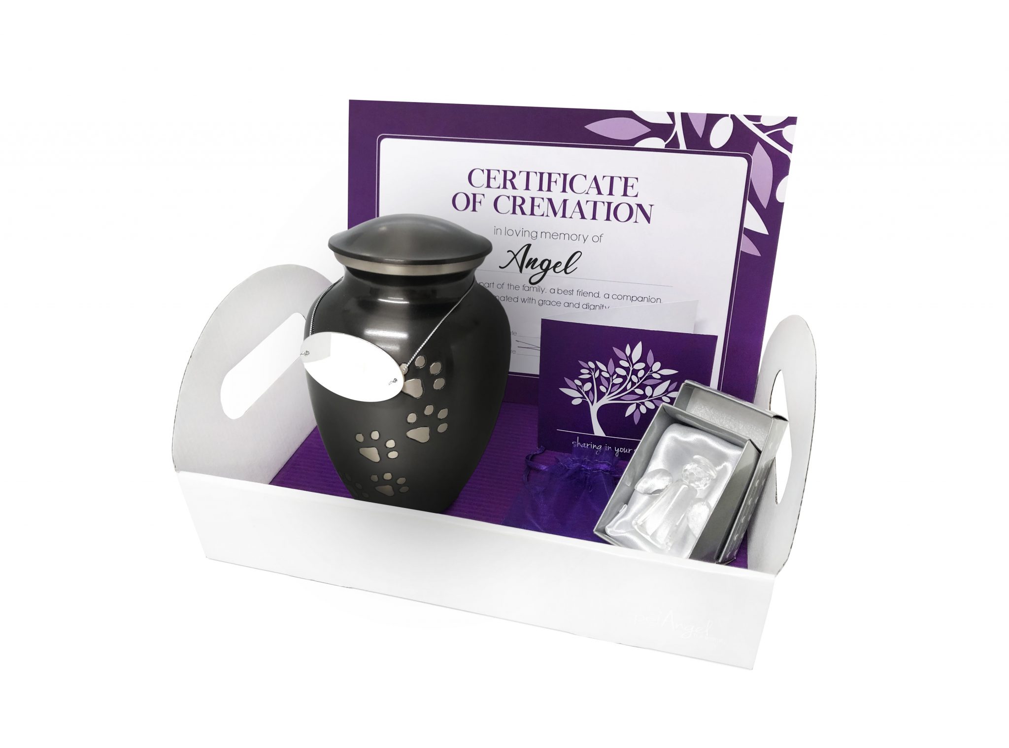 Individual Cremation with Traditional Urn Pet Angel Pet Cremation